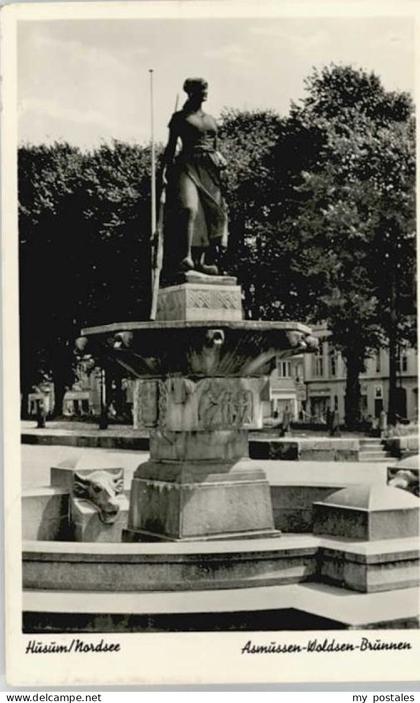 Husum Nordfriesland Husum Asmussen Woldsen Brunnen