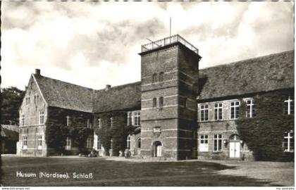 Husum Nordfriesland Husum Schloss ungelaufen ca. 1955