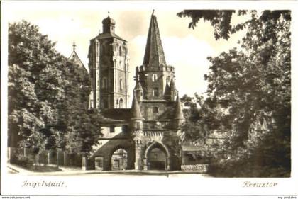 INGOLSTADT  CITY Ingolstadt Tor ungelaufen ca. 1955