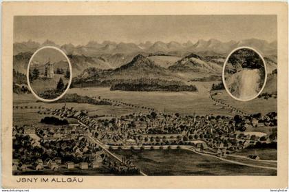 Isny im Allgäu - Künstler-AK Eugen Felle