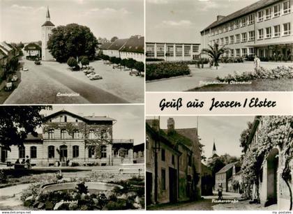 Jessen Elster Leninplatz Polytechn Oberschule Bahnhof Fischrstrasse