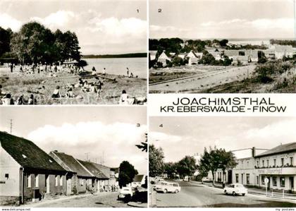 Joachimsthal Brandenburg Freibad am Grimnitzsee Teilansicht Glockenstrasse Ernst
