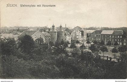 ALLEMAGNE #AS30736 JUELICH WALRAMPLATZ MIT HEXENTURM