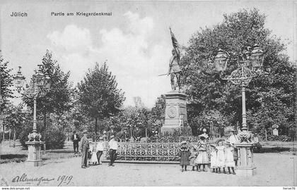 ALLEMAGNE - JÜLICH - JUELICH - Partie am Kriegerdenkmal