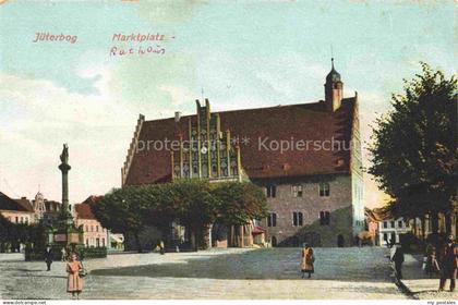 Jueterbog Brandenburg Marktplatz Rathaus