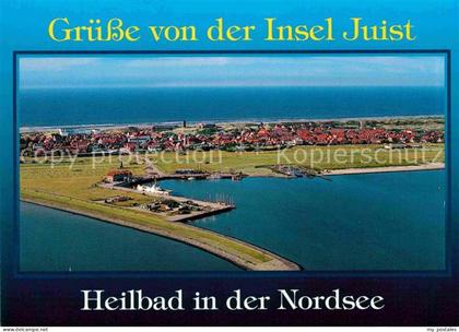 Juist Nordseebad Fliegeraufnahme