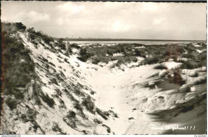 Juist Nordseebad Juist Duene ungelaufen ca. 1955
