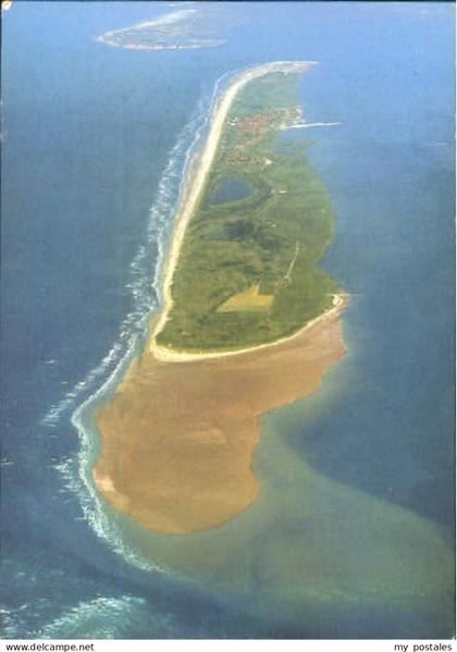 Juist Nordseebad Juist Fliegeraufnahme x 1996