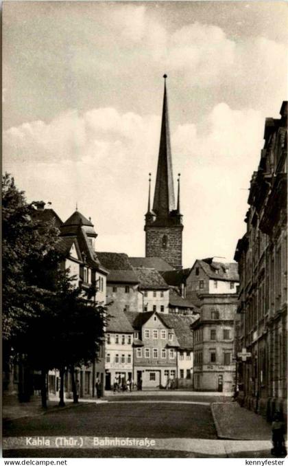 Kahla/Thür. - Bahnhofstrasse