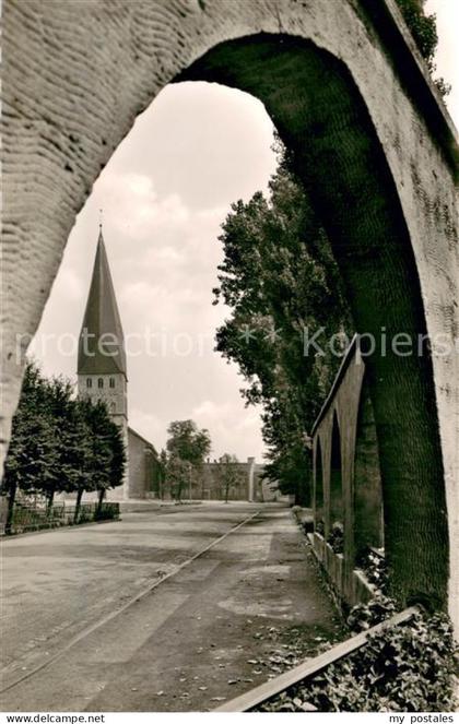 Kamen Westfalen Partie an der Ev Kirche