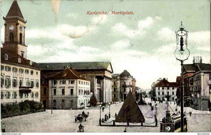 Karlsruhe - Marktplatz