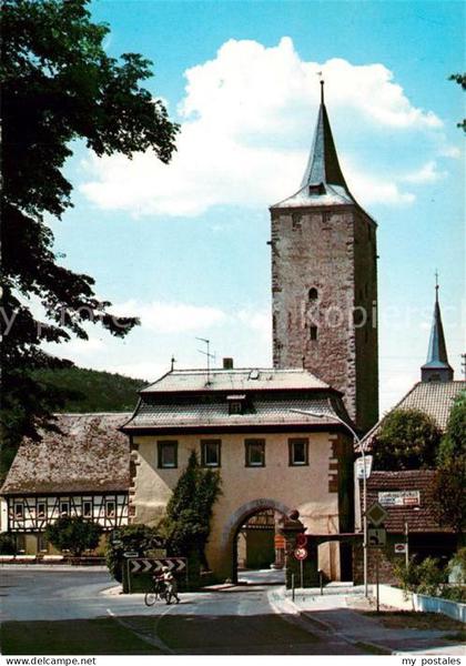 Karlstadt Main Oberes Tor Turm