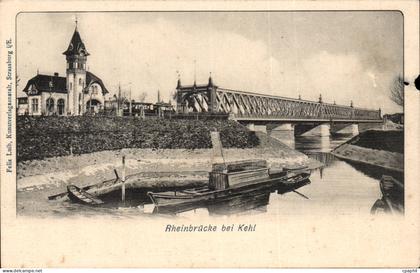 CPA Rheinbrucke bei Kehl