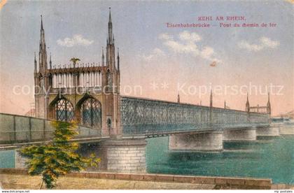 Kehl Rhein Eisenbahnbruecke