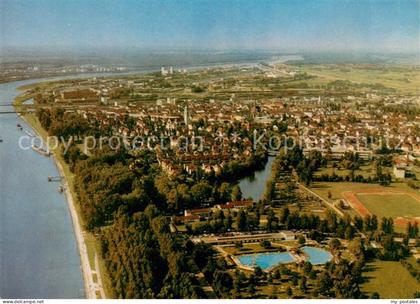 Kehl Rhein Fliegeraufnahme