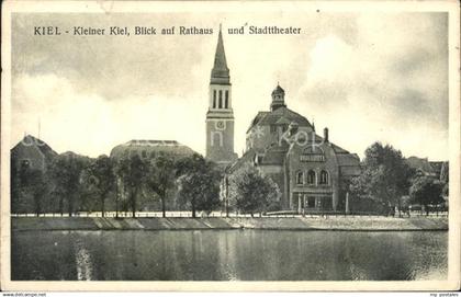 Kiel Kleiner Kiel Rathaus Stadttheater
