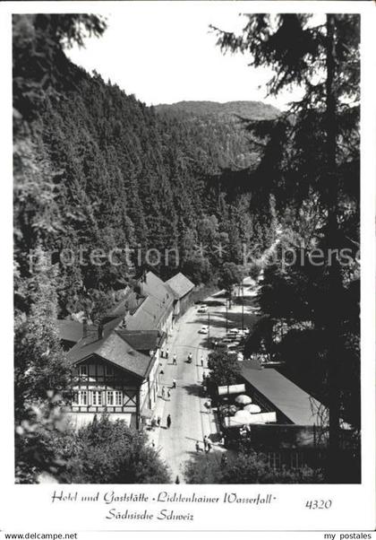 Kirnitzschtal Hotel Gaststaette Lichtenhainer Wasserfall