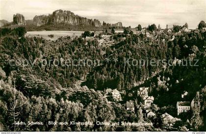 Kirnitzschtal Ostrau und Schrammsteine Elbsandsteingebirge