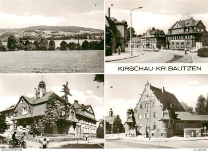 Kirschau Sachsen Panorama Rastplatz Ernst Thaelmann Schule Postamt
