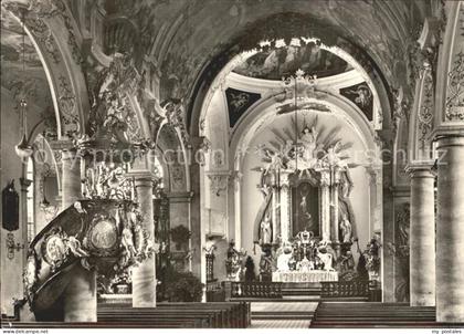 Kisslegg Kath Kirche Kanzel Altar