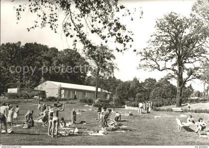 Kleinmachnow Freibad Kiebitzberge Liegewiese