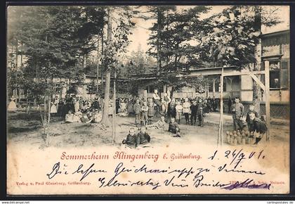 AK Klingenberg / Sachsen, Kinder im Sommerheim