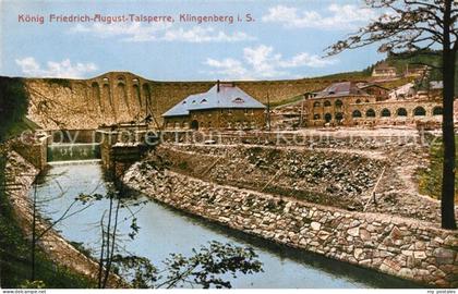 Klingenberg Sachsen Koenig Friedrich August Talsperre