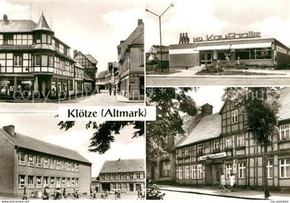 Kloetze Oebisfelder Strasse Kaufhalle Restaurant Zum goldenen Loewen
