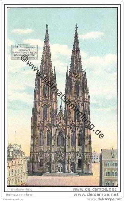 Köln - Dom - Westseite
