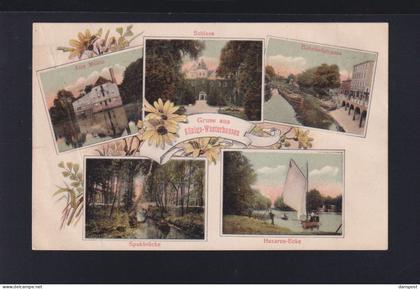 Dt. Reich Litho Königs Wusterhausen 5 Ansichten