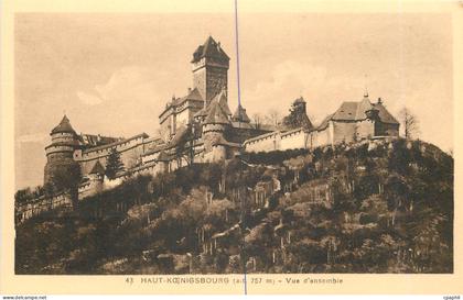 CPA Haut Koenigsbourg Vue d'Ensemble