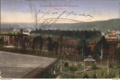 Koenigsbrueck Truppenuebungsplatz