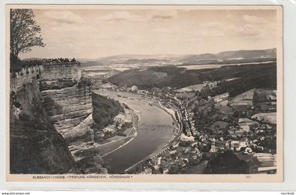 Königstein, Elbsandsteingebirge, Festung Königstein