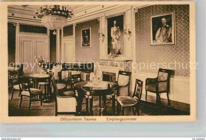 Koenigstein Taunus Offizierheim Taunus Empfangszimmer Gemaelde