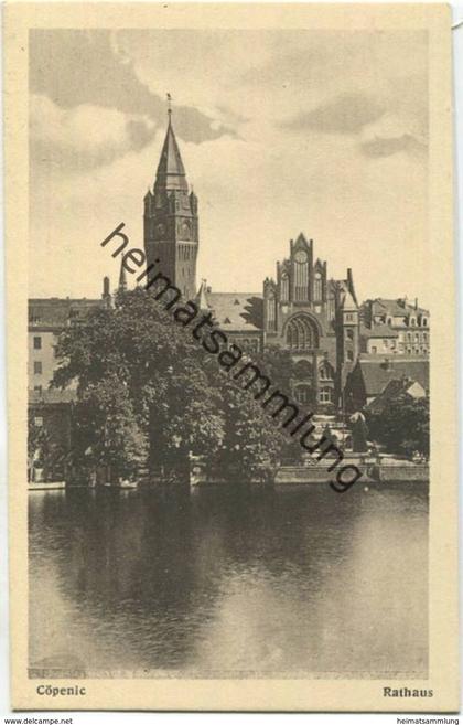 Berlin - Cöpenick - Köpenick - Rathaus 30er Jahre - Verlag J. Goldiner Berlin