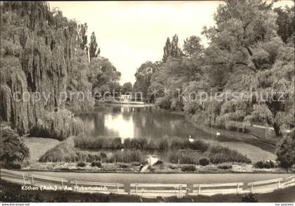 Koethen Anhalt Am Hubertusteich