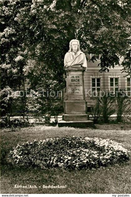 Koethen Anhalt Bachdenkmal