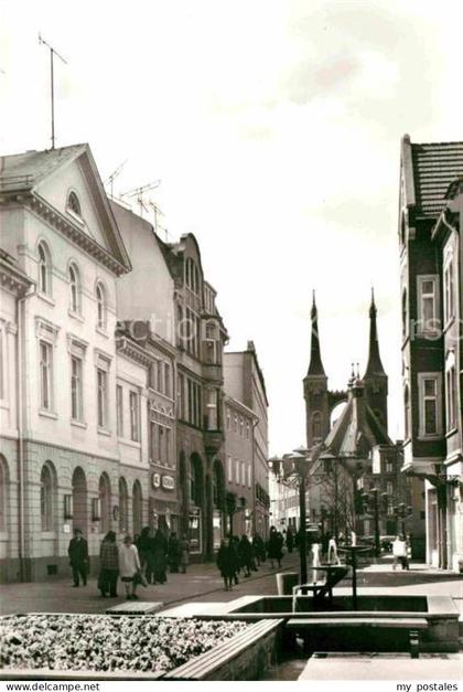 Koethen Anhalt Fussgaengerzone Altstadt Holzmarkt