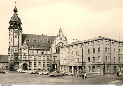 Koethen Anhalt Marktplatz Rathaus Stadthaus