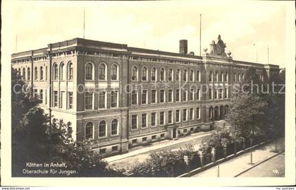 Koethen Anhalt Oberschule Jungen