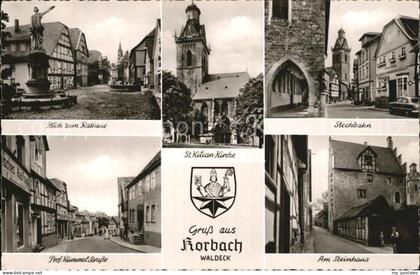Korbach Stechbahn Rathaus Steinhaus