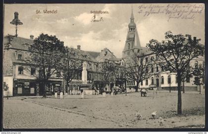 AK St. Wendel, Schlossplatz