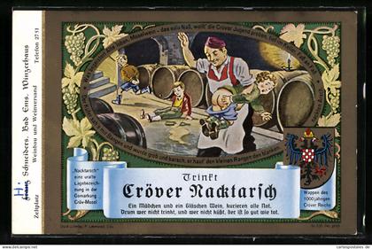 AK Kröv, Werbung für den Wein Nacktarsch