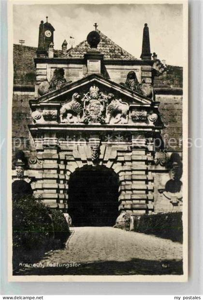 Kronach Oberfranken Festungstor