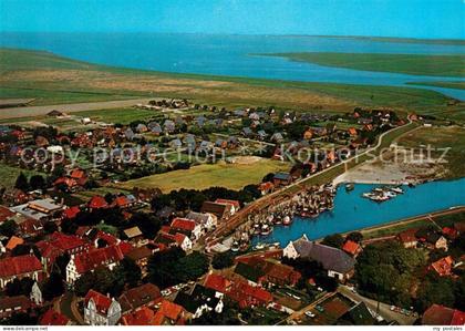 Greetsiel Krummhoern Aurich Niedersachsen Fliegeraufnahme
