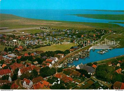 Greetsiel Krummhoern Aurich Niedersachsen Fliegeraufnahme