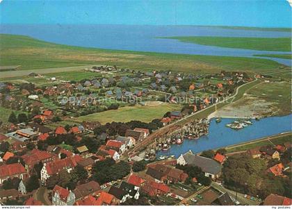 Greetsiel Krummhoern Aurich Niedersachsen Fliegeraufnahme