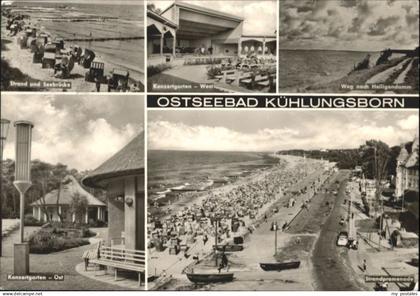Kuehlungsborn Ostseebad Kuehlungsborn Strand Seebruecke Konzertgarten x