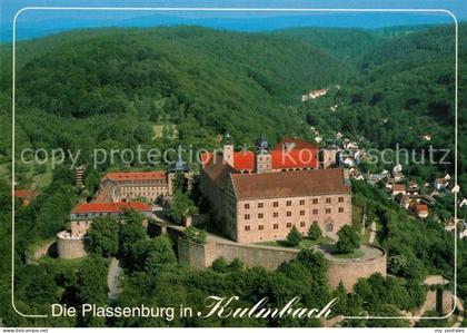 Kulmbach Fliegeraufnahme Plassenburg