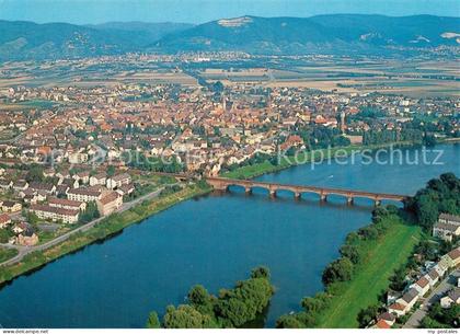 Ladenburg Roemisches Lopodunum Fliegeraufnahme